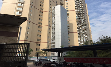 長沙市谷山樂園小區(qū)老房子加裝電梯案例